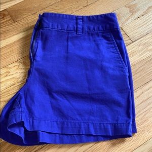 LOFT Purple Cotton Shorts